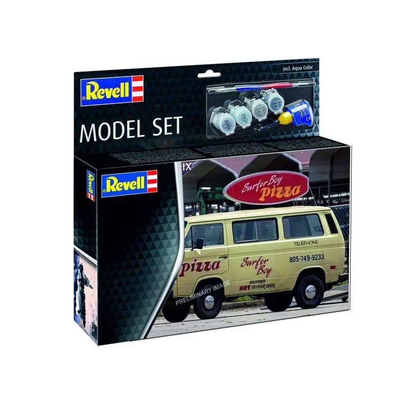 Lage Kosten Model Set "Stranger Things" VW T3 Bus "Surfer Boy" Schaalmodel