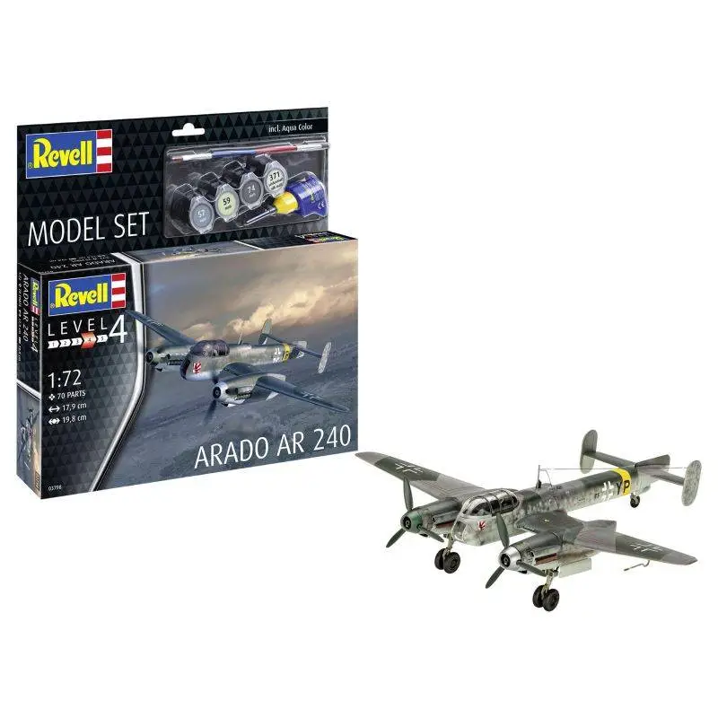 Model Set Arado Ar 240 Schaalmodel Uitverkoop