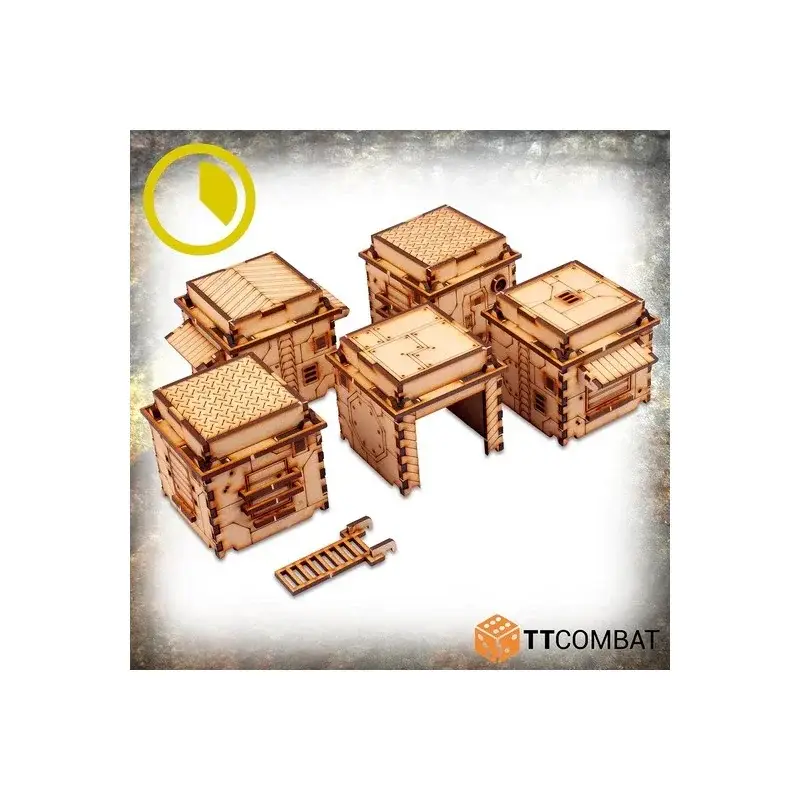 Koop Vandaag Tt combat - sector 2 - slum blocks Bordspel
