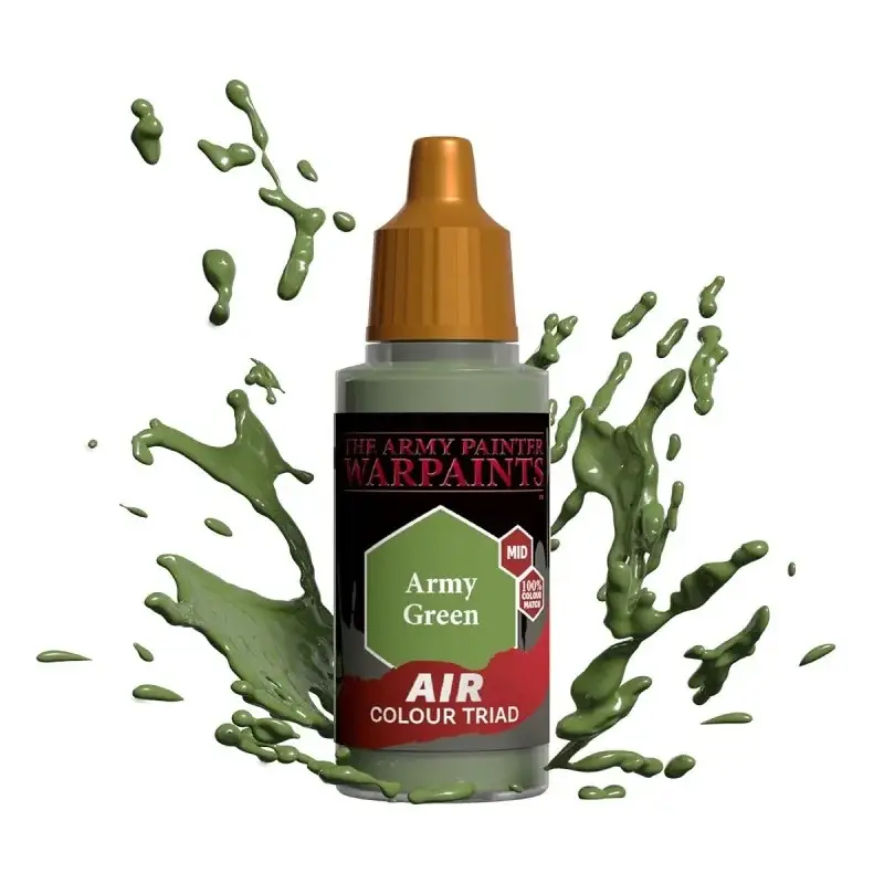 Snelle Levering Army Painter - Warpaints Air Army Green Acrylverf