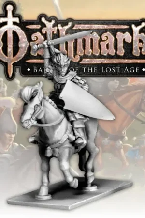 Uitverkoop Oathmark - Elf Mounted King Figuur spellet