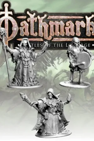Oathmark - Necromancers & Skeleton Musician Figuur spellet Beste Prijs