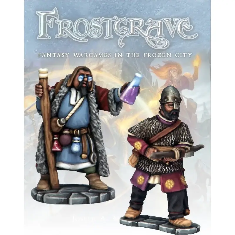 Frostgrave - Apothecary & Sniper Figuur spellet Uitverkoop