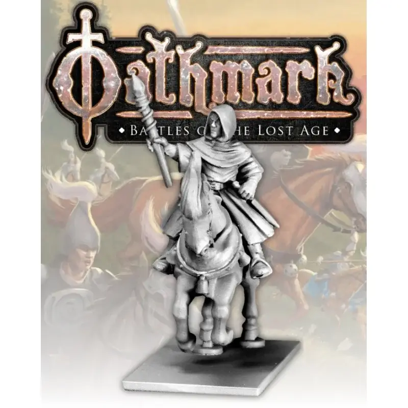 Oathmark - Elf Mounted Wizard Figuur spellet Populair