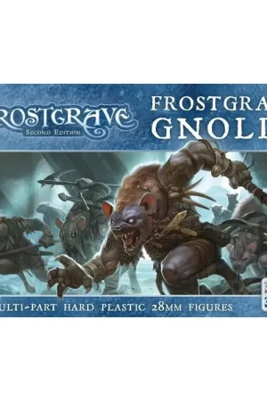 Laatste Versie Frostgrave - Gnolls of Frostgrave Figuur spellet