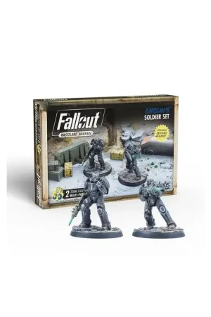 Beperkt Aanbod Fallout: Wasteland Warfare - Enclave: Soldier Set Figuur spellet