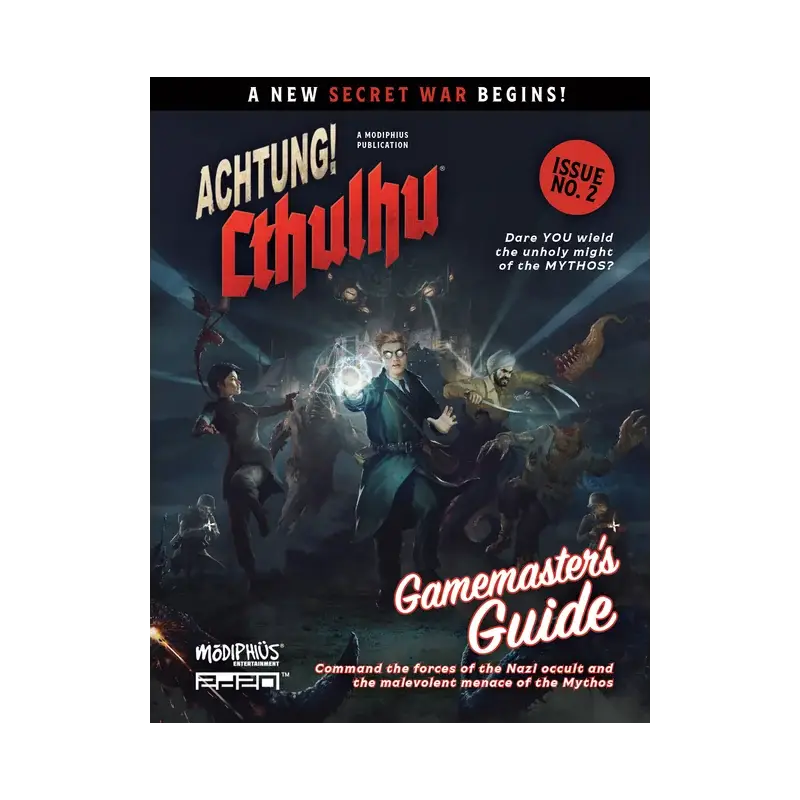 Achtung! Cthulhu 2D20: Gamemaster's Guide Bestel Nu
