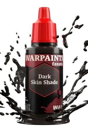 Tijdelijk Beschikbaar Army Painter - Warpaints Fanatic Wash - Dark Skin Shade Acrylverf