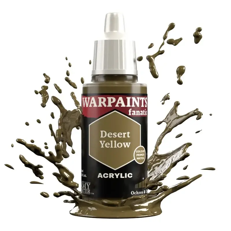 Koop Vandaag Army Painter - Warpaints Fanatic - Desert Yellow Acrylverf