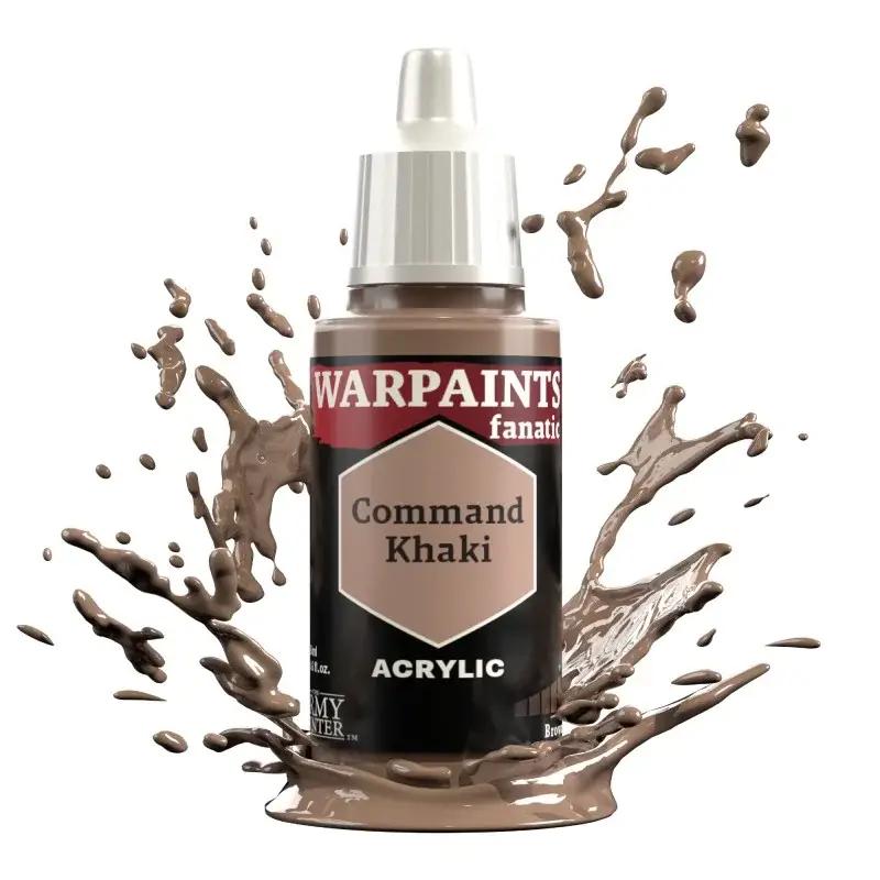Army Painter - Warpaints Fanatic - Command Khaki Acrylverf Nieuw