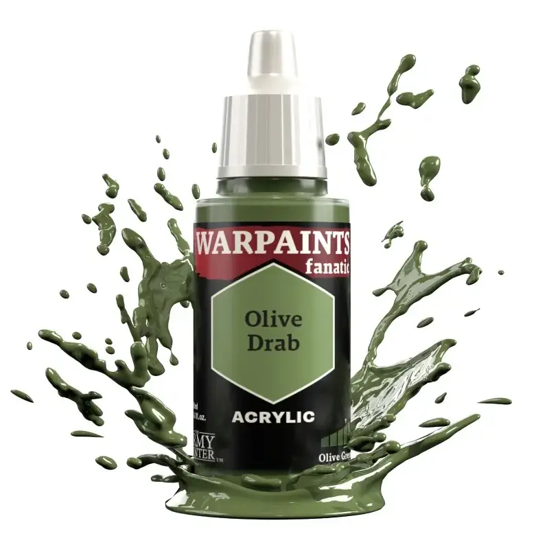 Koop Online Army Painter - Warpaints Fanatic - Olive Drab Acrylverf