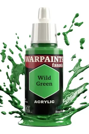 Hoge Kwaliteit Army Painter - Warpaints Fanatic - Wild Green Acrylverf