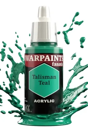 Army Painter - Warpaints Fanatic - Talisman Teal Acrylverf Nieuw