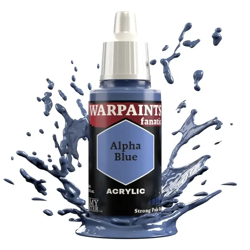 Dagaanbieding Army Painter - Warpaints Fanatic - Alpha Blue Acrylverf