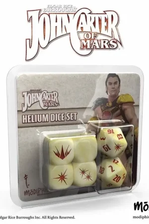 John Carter - Helium Dice Set Korting