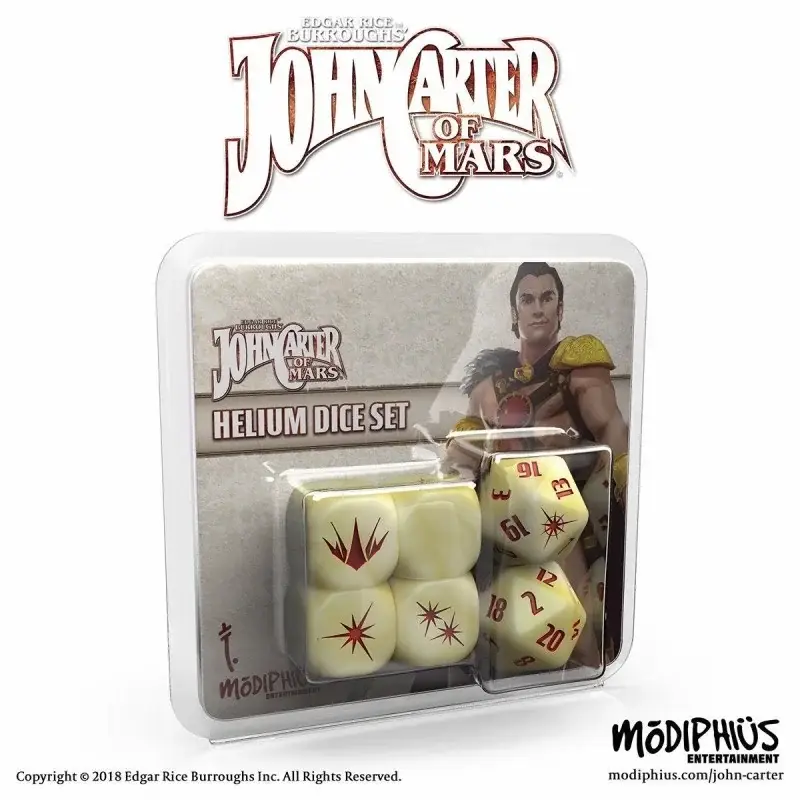 John Carter - Helium Dice Set Korting
