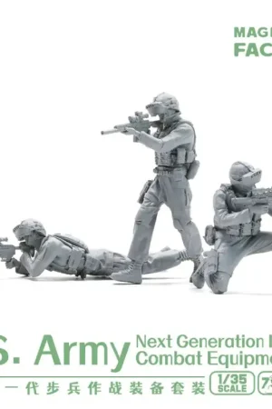 U.S.Army Next Generation Infantry Combat Equipment Resin Set Rechtstreeks Van De Fabrikant