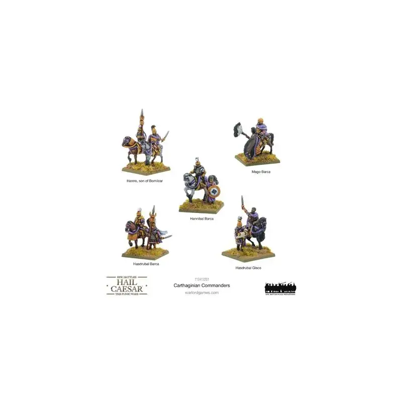 Alleen Vandaag Hail Caesar Epic Battles: Carthaginian Commanders Figuur spellet