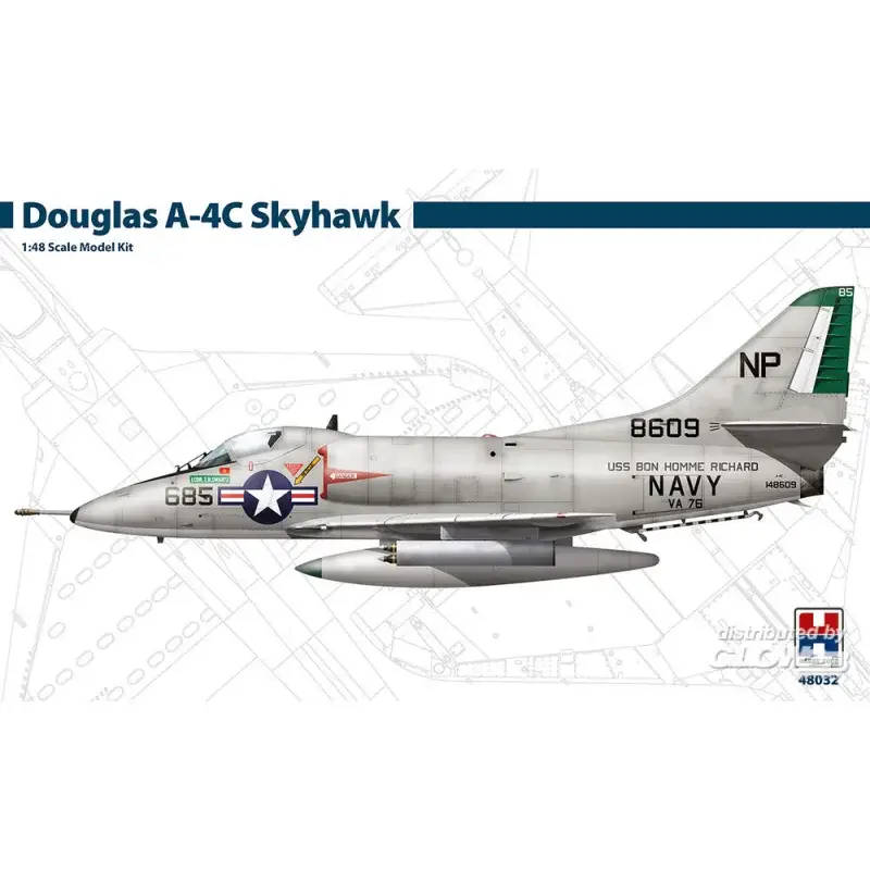Korting Douglas A-4C Skyhawk Schaalmodel