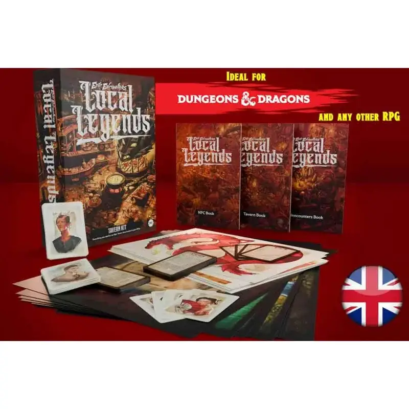 Epic Encounters ocal Legends: Tavern Kit Bordspel Must-Have