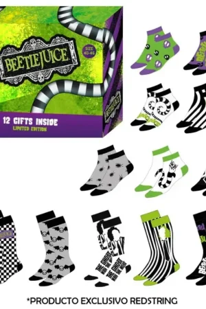 Voordeelprijs BEETLEJUICE - Gift Box - 12 Pairs of Socks (T 40-46)