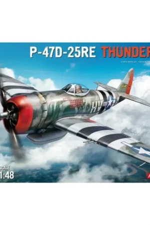 1:48 P-47D-25RE bliksemschicht. Gev. Kit Schaalmodel Lage Kosten