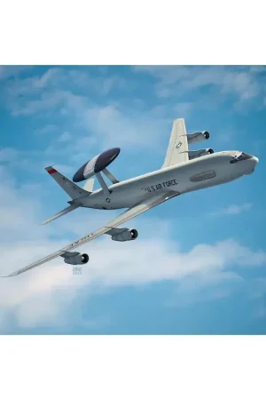 Korting USAF E-3G Sentry “AEW&C” 1:144 plastic aircraft model Schaalmodel