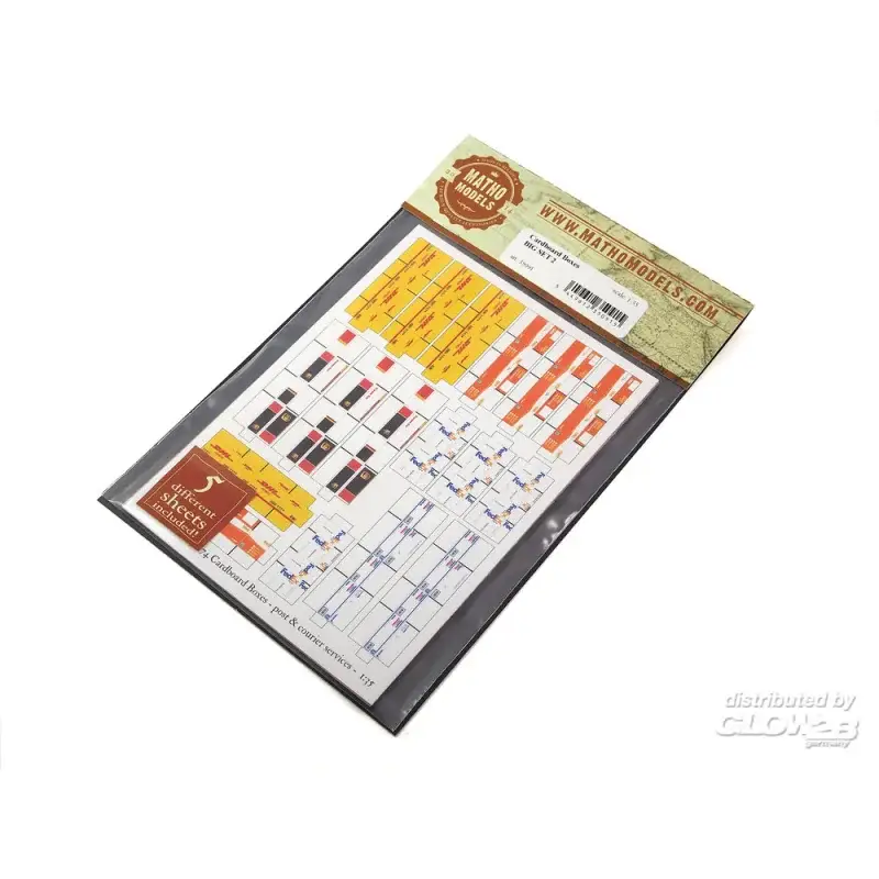 Cardboard Boxes - BIG SET 2 Decal Beperkt Aanbod