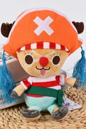 Hete Deal One Piece - Plush - Chopper X Buggy - New World Ver. 20cm Pluche