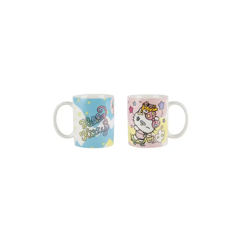 HELLO KITTY - Skateboard - Standard Mug 320ml Snelle Levering