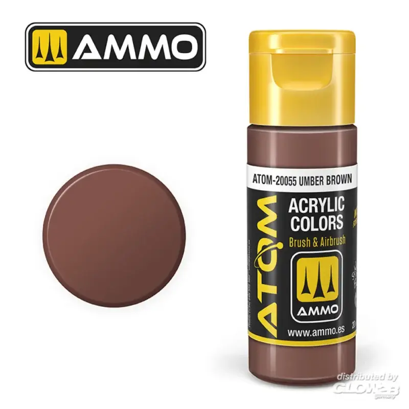 ATOM COLOR Umber Brown Acrylverf Bestseller