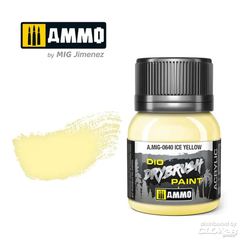 DRYBRUSH Ice Yellow Acrylverf Beperkt Aanbod