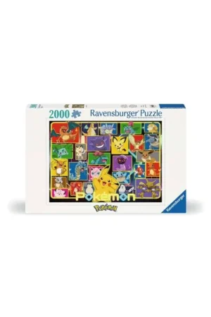 POKEMON - Puzzle 2000P - Luminous Pokemon Puzzel Express Levering