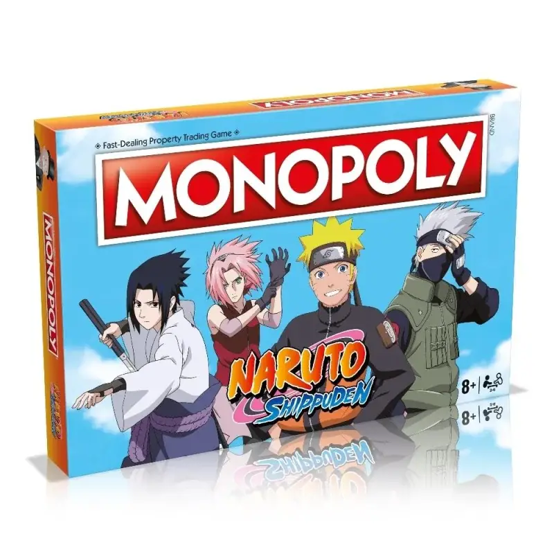 Winning Moves Naruto - Monopoly Beperkte Voorraad