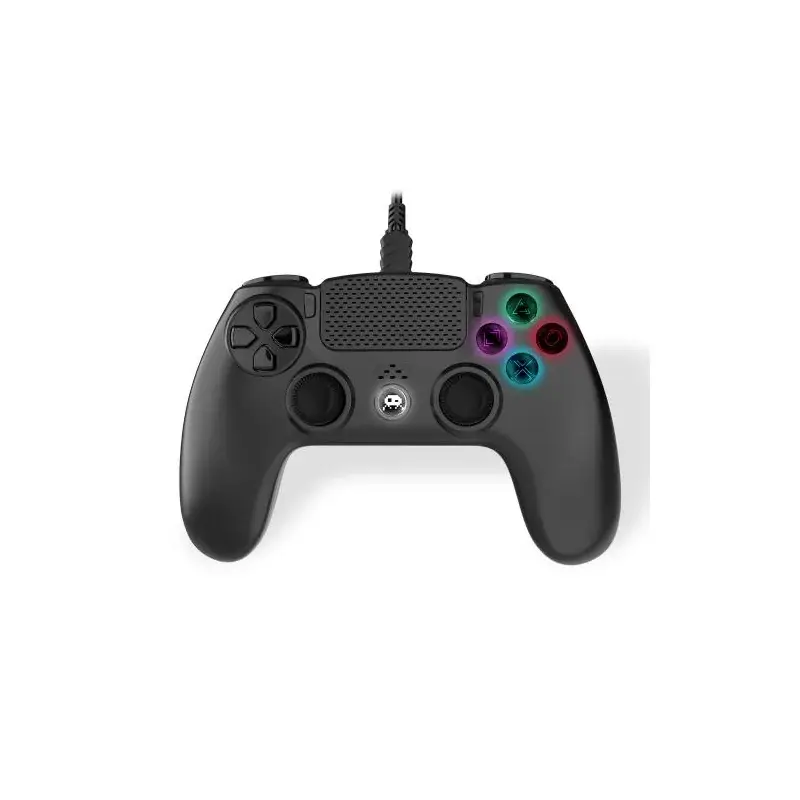 Zwarte bedrade controller voor PS4 met 3M-kabel met jackplug Gamepad Betaalbaar