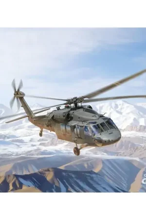 UH-60A Black Hawk, US Military Transport Helicopter Schaalmodel Laatste Kans