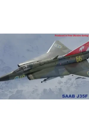Saab J-35F Draken Schaalmodel Beste Prijs