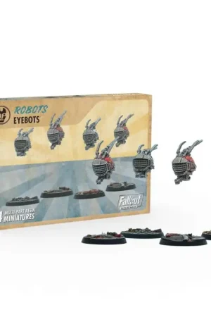 Fallout Wasteland Warfare Nuka World Eyebots Bordspel Must-Have