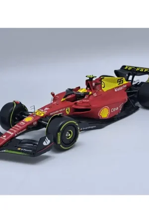 Laatste Versie Ferrari f1 f1-75 team scuderia ferrari 55 carlos sainz italian grand prix monza 2022 4th (75 years)