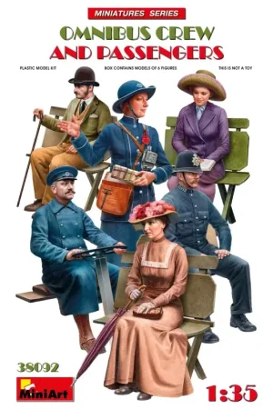 Premium OMNIBUS CREW AND PASSENGERSKit contains models of 6 Figures. Figuren