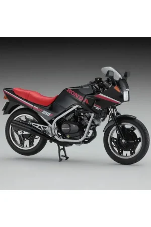 Plastic model of motorcycle Honda VT250F (MC08) 1984 “Black color” 1:12 Schaalmodel Snelle Levering