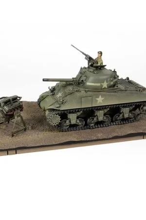 Sherman m4a3 (75) american medium training tank “usarmy – company c – bat. of the 10th – 5th armored div.” 1943 Weekendaanbieding