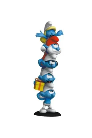Veilige Betaling The Smurfs statuette Resin Smurfs Column Polychrome Edition 50 cm Figuurtje