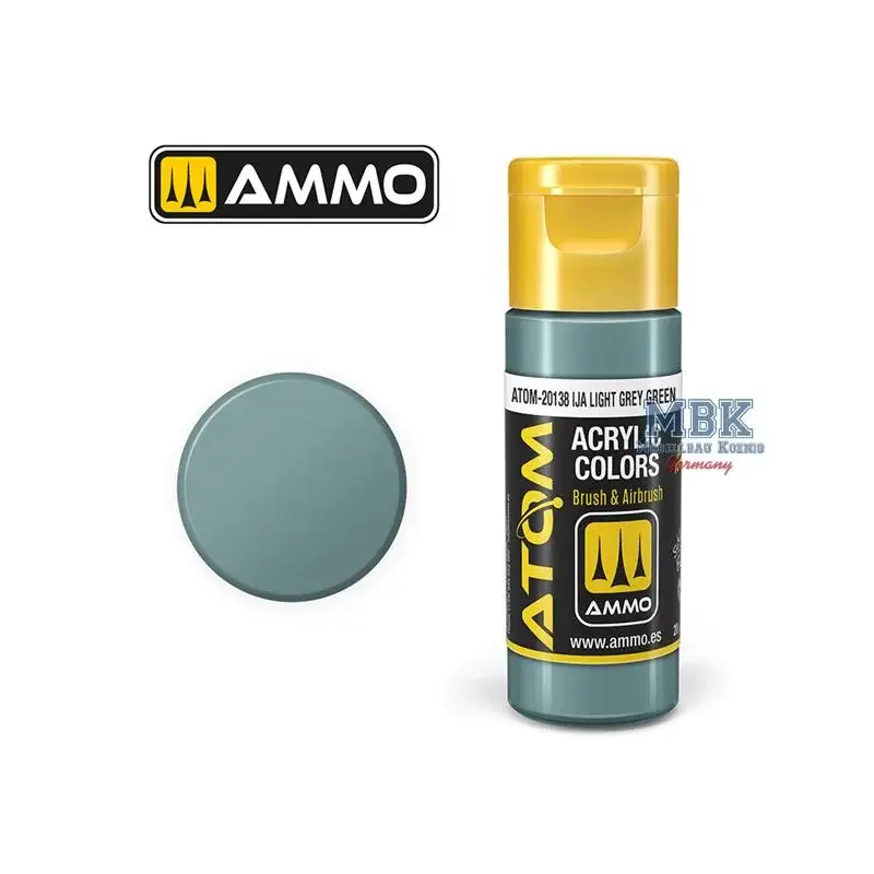 Bestel Nu ATOM COLOR IJA Light Grey Green Acrylverf