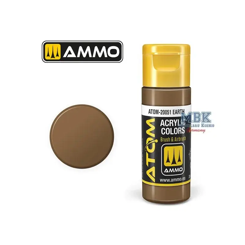 Direct Verzonden ATOM COLOR Earth Acrylverf
