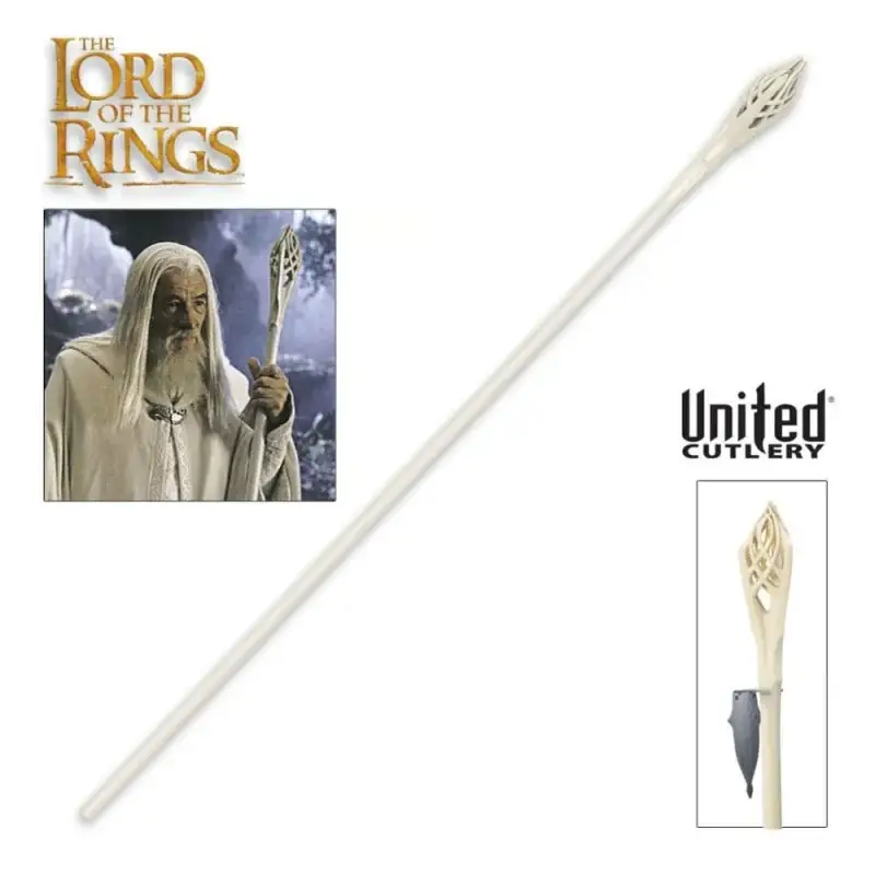 Veilige Betaling The Lord of the Rings replica 1/1 Staff of Gandalf the White 185 cm