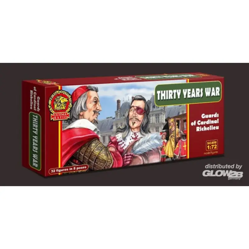 Guards of Cardinal Richelieu Figuren Beperkte Voorraad