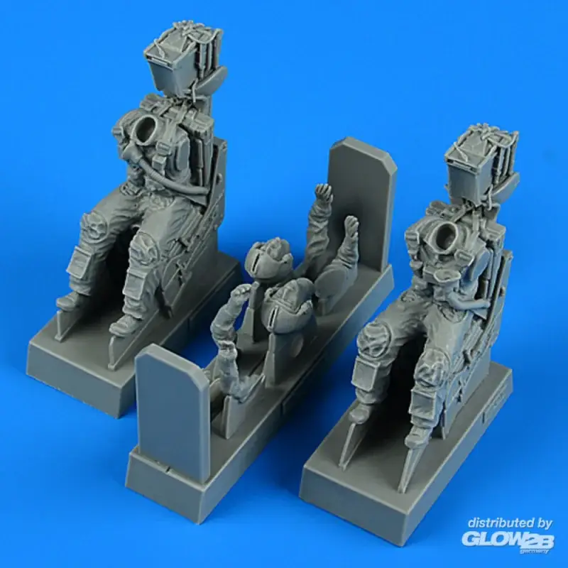 US Navy Pilot & Operator w/ej. seats for A-6 Figuren Lage Prijs