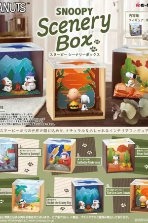 SNOOPY - SCENARY BOX - Set (6 pcs) Bestseller