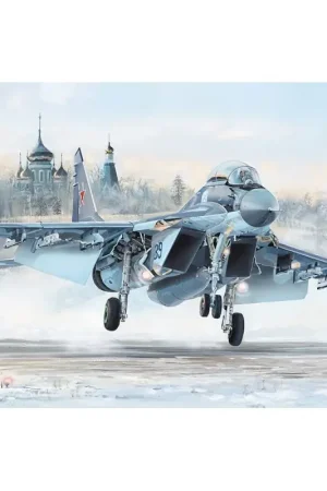 Plastic model van Russisch Mig-29K-vliegtuig 1:48 Schaalmodel Uitverkoop